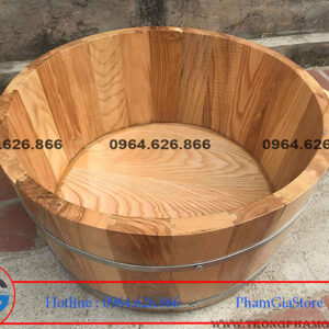 Chậu gỗ ngâm mông