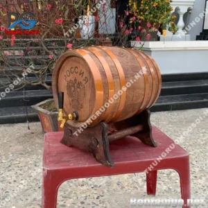 Bom rượu gỗ sồi giả cổ