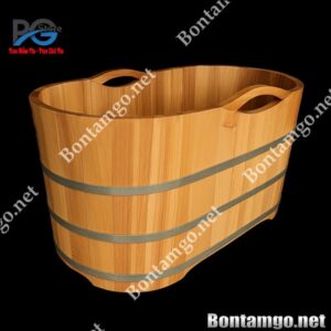 Bồn tắm gỗ sồi cao cấp