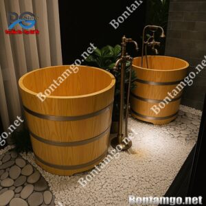 Bồn tắm gỗ Spa