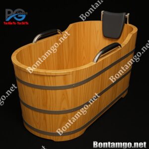 Bồn tắm gỗ thông