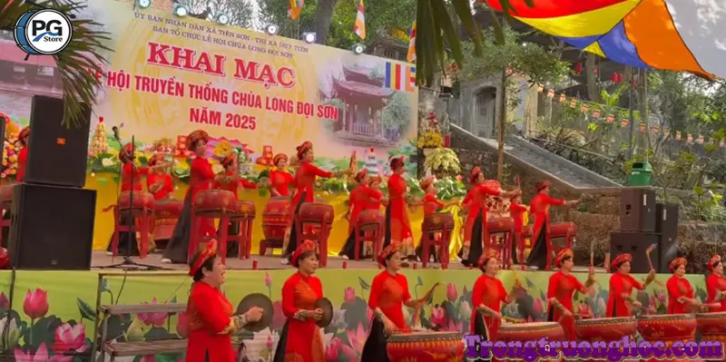 Làng nghề trống đọi tam