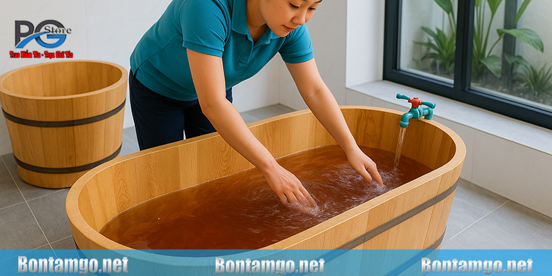 Tắm thốc bắc nâng cao sức khỏe