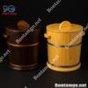 Thùng gỗ đựng gạo sử dụng gỗ tự nhiên