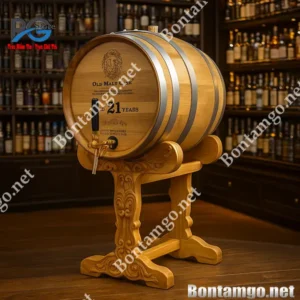 Thùng gỗ sồi cao cấp