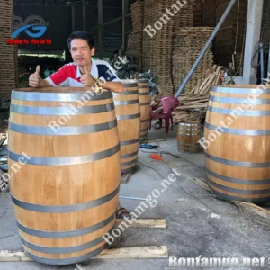 Thùng rượu gỗ sồi 300 Lít