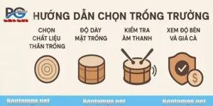 Hướng dẫn cách chọn trống trường