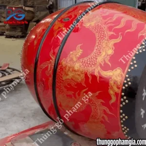 Trống vẽ rồng phù hợp với văn hoá Việt Nam